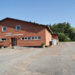 Lendum Kultur- og borgerhus set fra syd